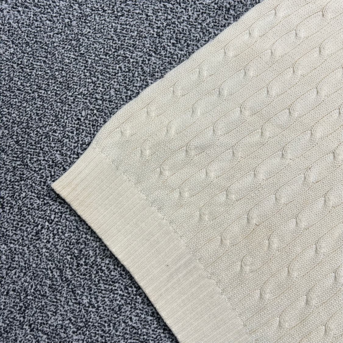 폴로 (POLO RalphLauren)아이보리 케이블 베스트 상품이미지3