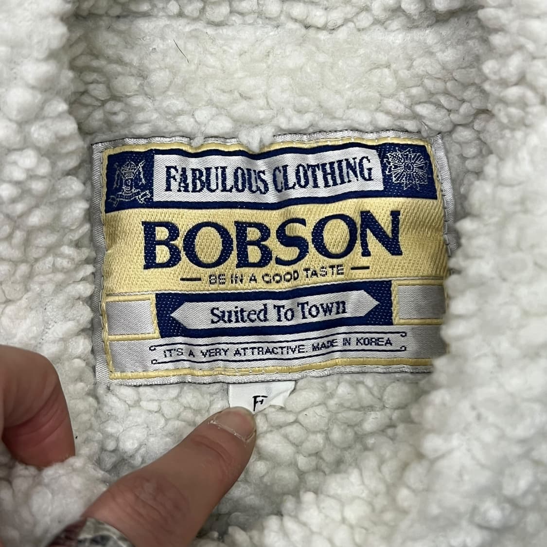 밥슨 셰르파 데님 더플코트 s08671 상품이미지8