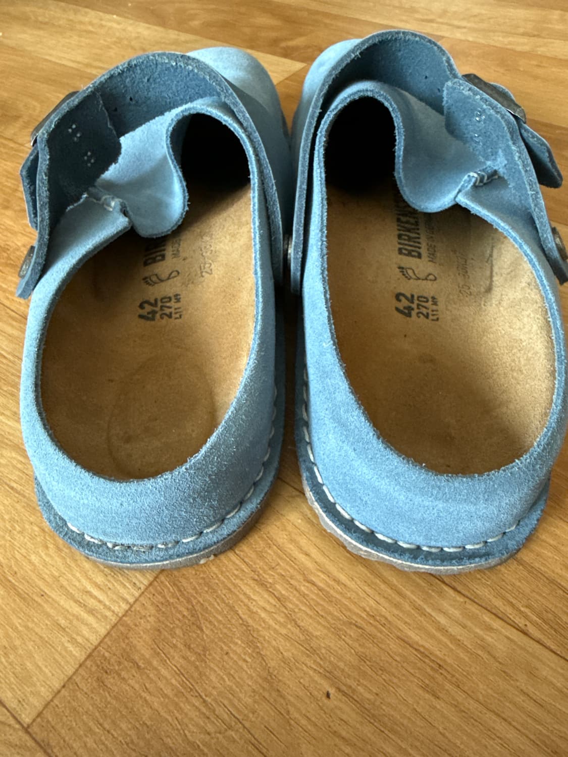 버켄스탁 루트리 프리미엄 스웨이드 블루 270 상품이미지4