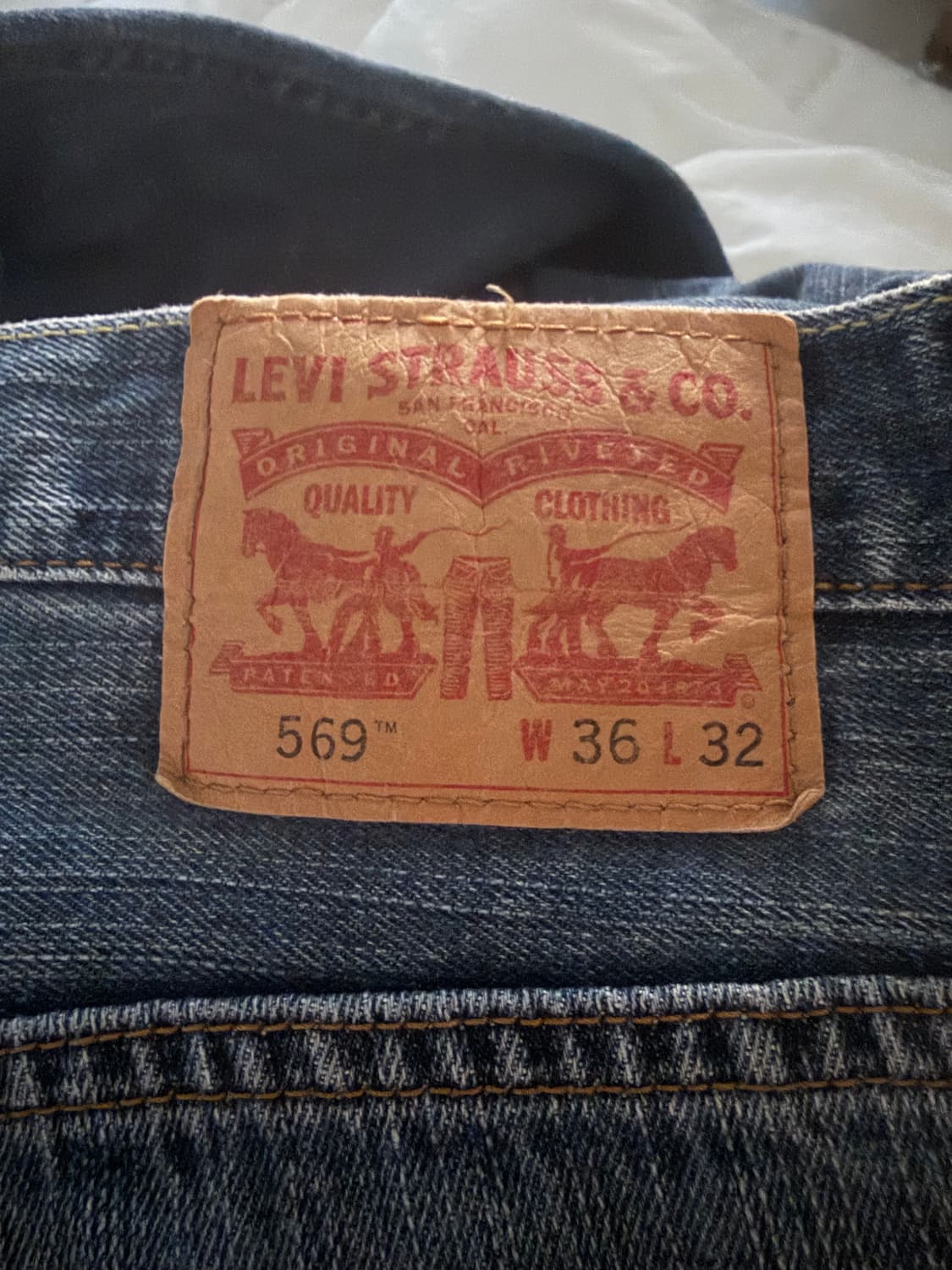리바이스 569 허리36 상품이미지2