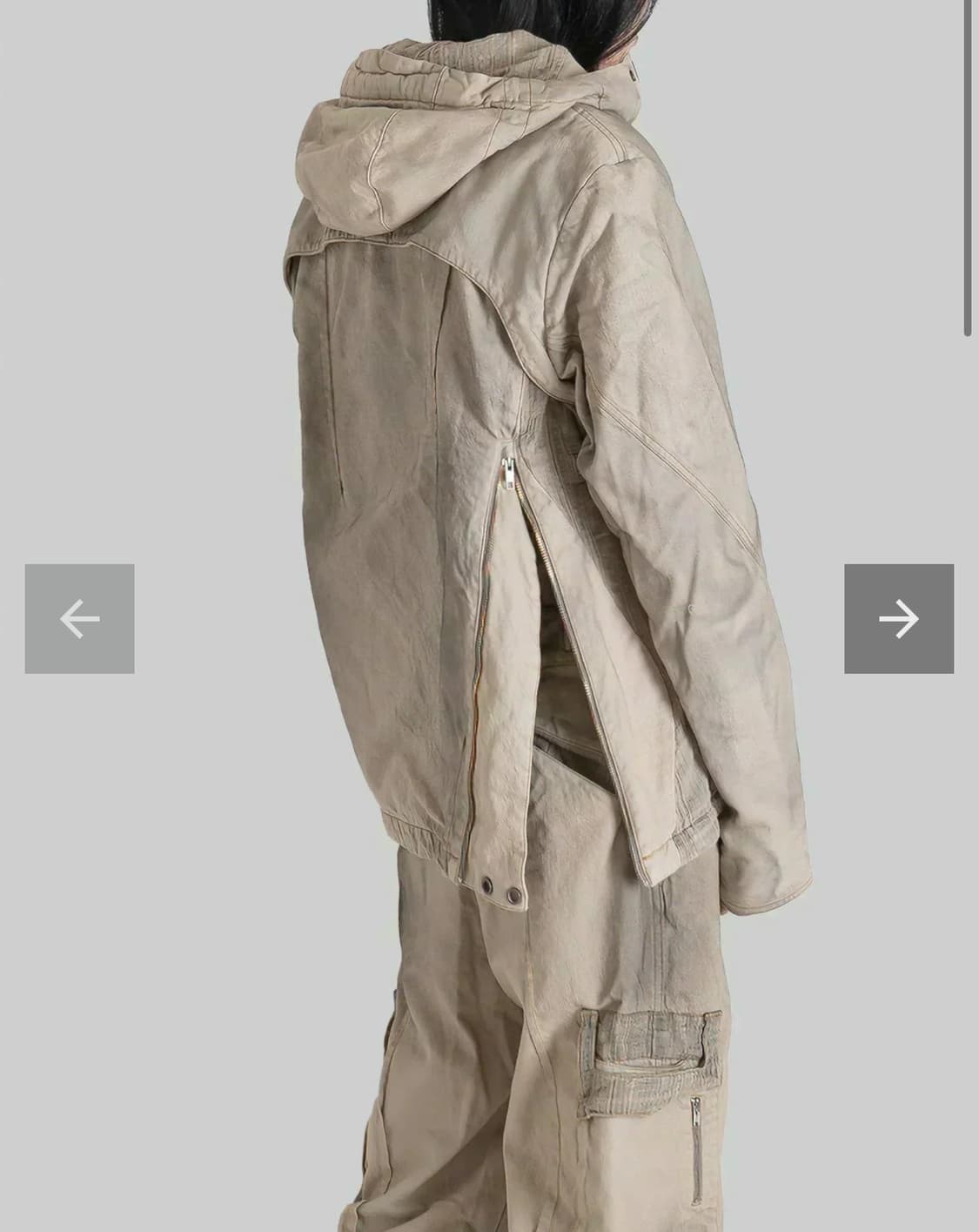 [S] 엑슬림 xlim ep6 02 자켓 샌드베이지 상품이미지6