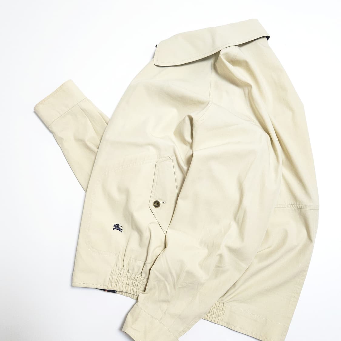 버버리 재팬 90s 블루종 스윙탑 자켓 상품이미지3