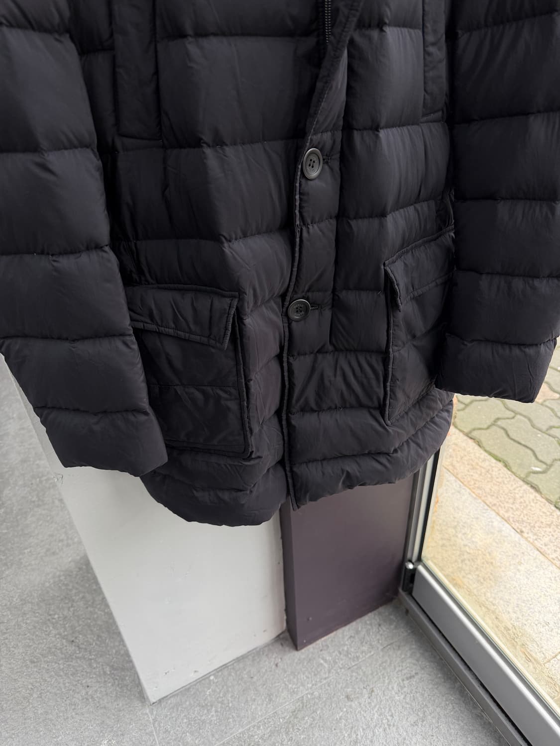 48/ 에르노 일 카포토 이중레이어 구스패딩 상품이미지5