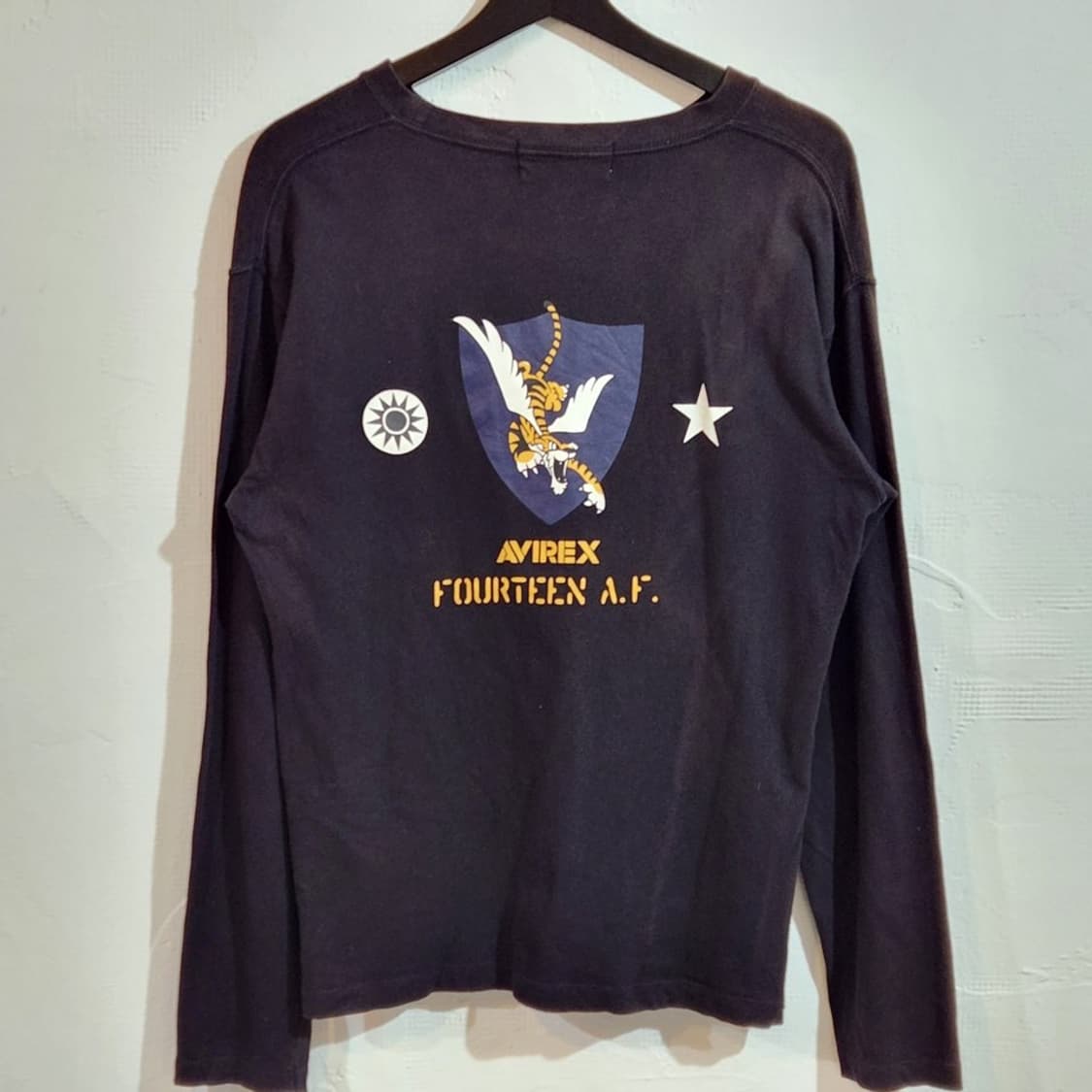 아비렉스 밀리터리 긴팔티 상품이미지2