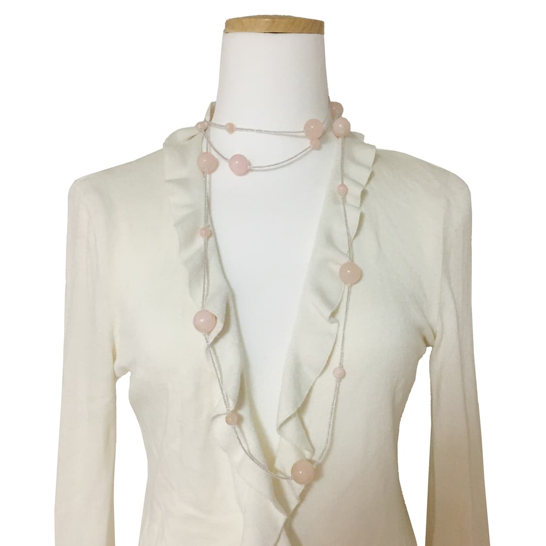 핑크볼 롱목걸이 상품이미지5