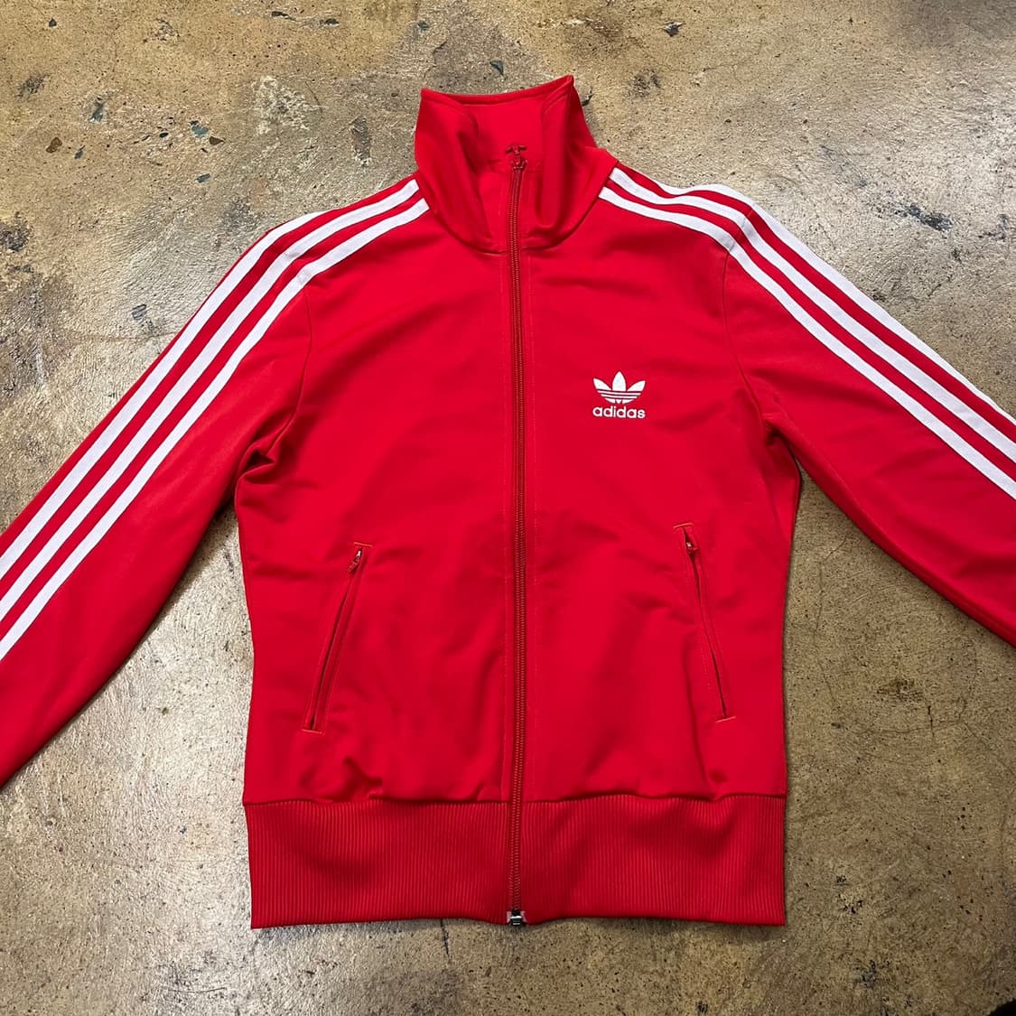 [정품/85] 아디다스 레드 삼선 트랙탑 져지 b10 상품이미지3