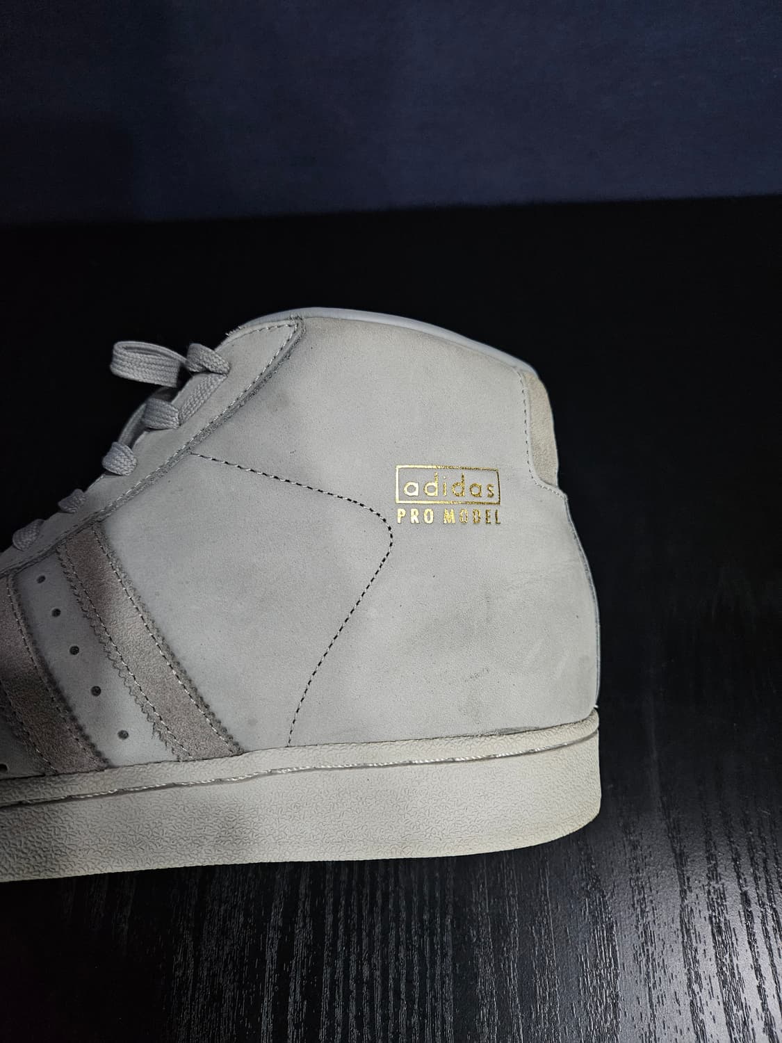 아디다스 슈퍼스타 그레이 남성 265~270 하이탑 상품이미지7