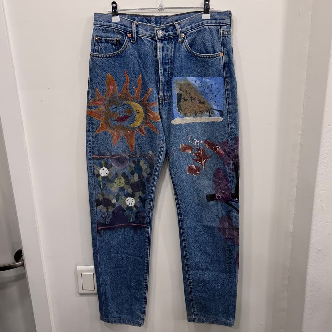 리바이스 501xx 레귤러핏 페이퍼택 커스텀 데님팬츠 상품이미지2