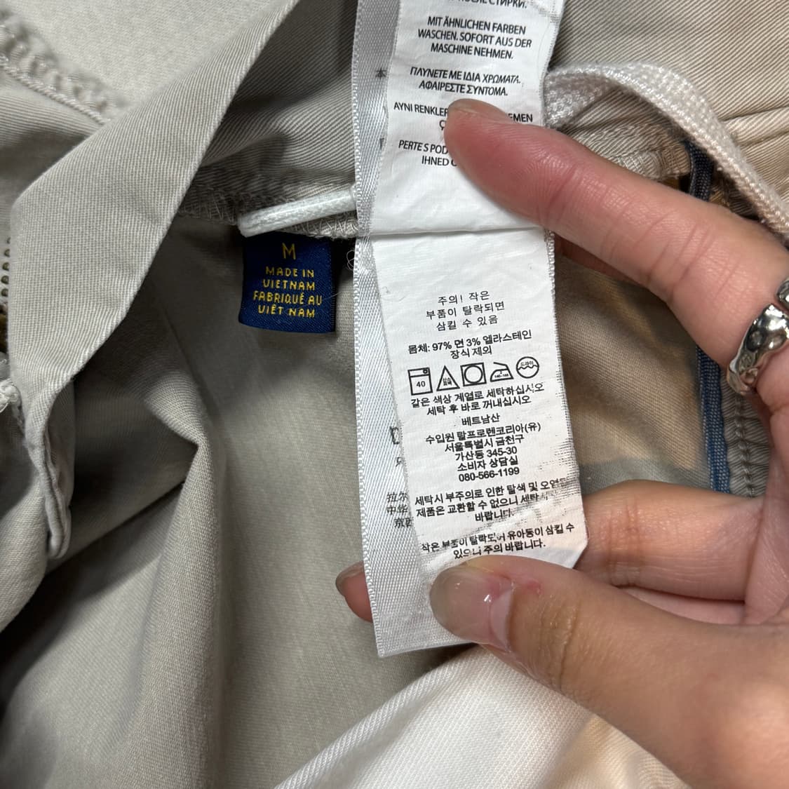 M) 폴로 랄프로렌 클래식핏 프렙스터 쇼츠 반바지 베이지 상품이미지8