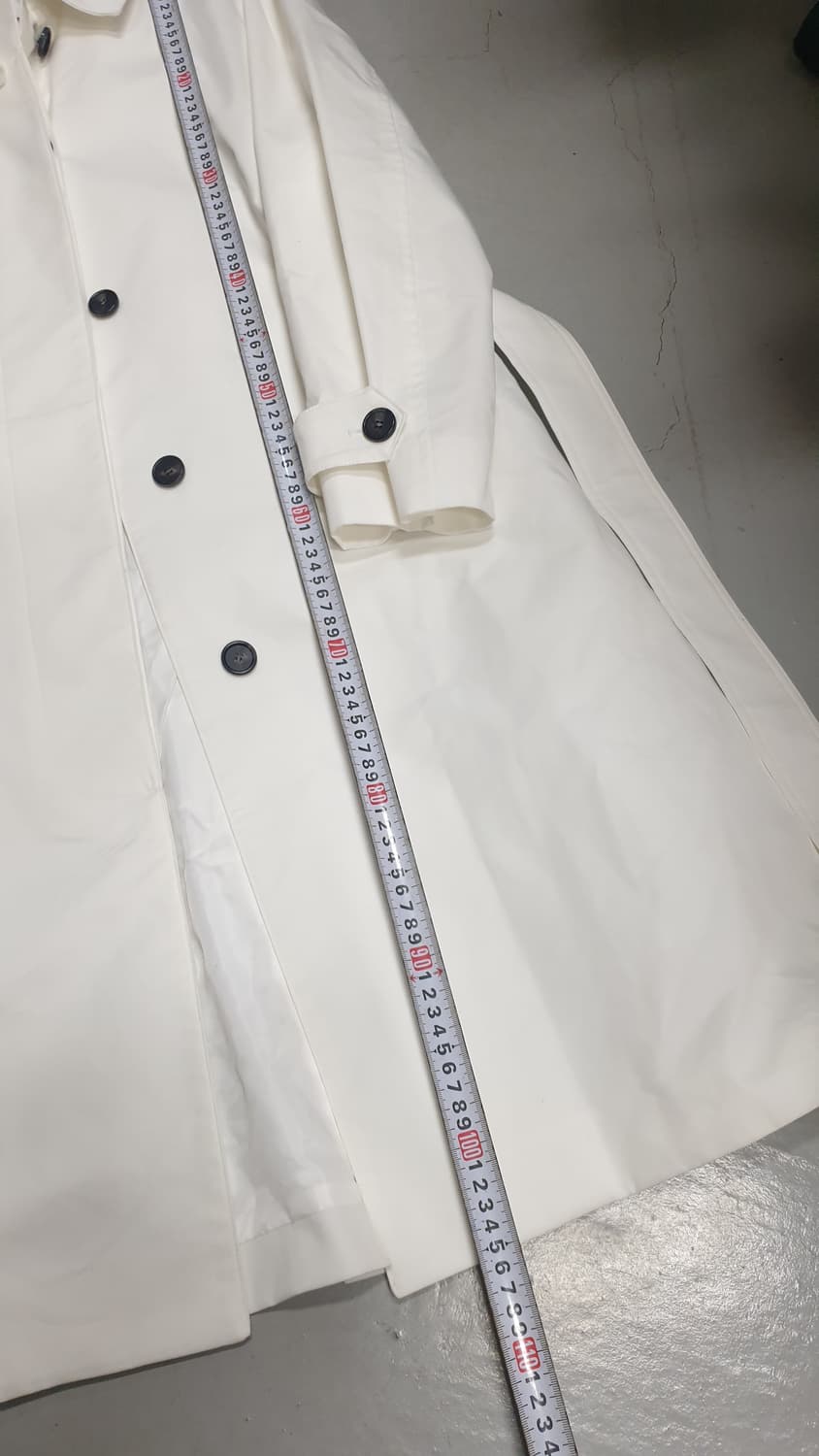 해브레스 발파칸  맥코트 화이트 F사이즈 새거 택있음 상품이미지4