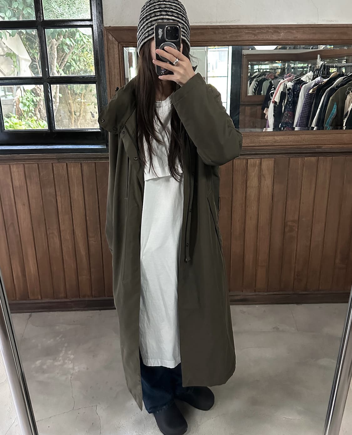 COMME DES GARCONS layered shirt dress 상품이미지3