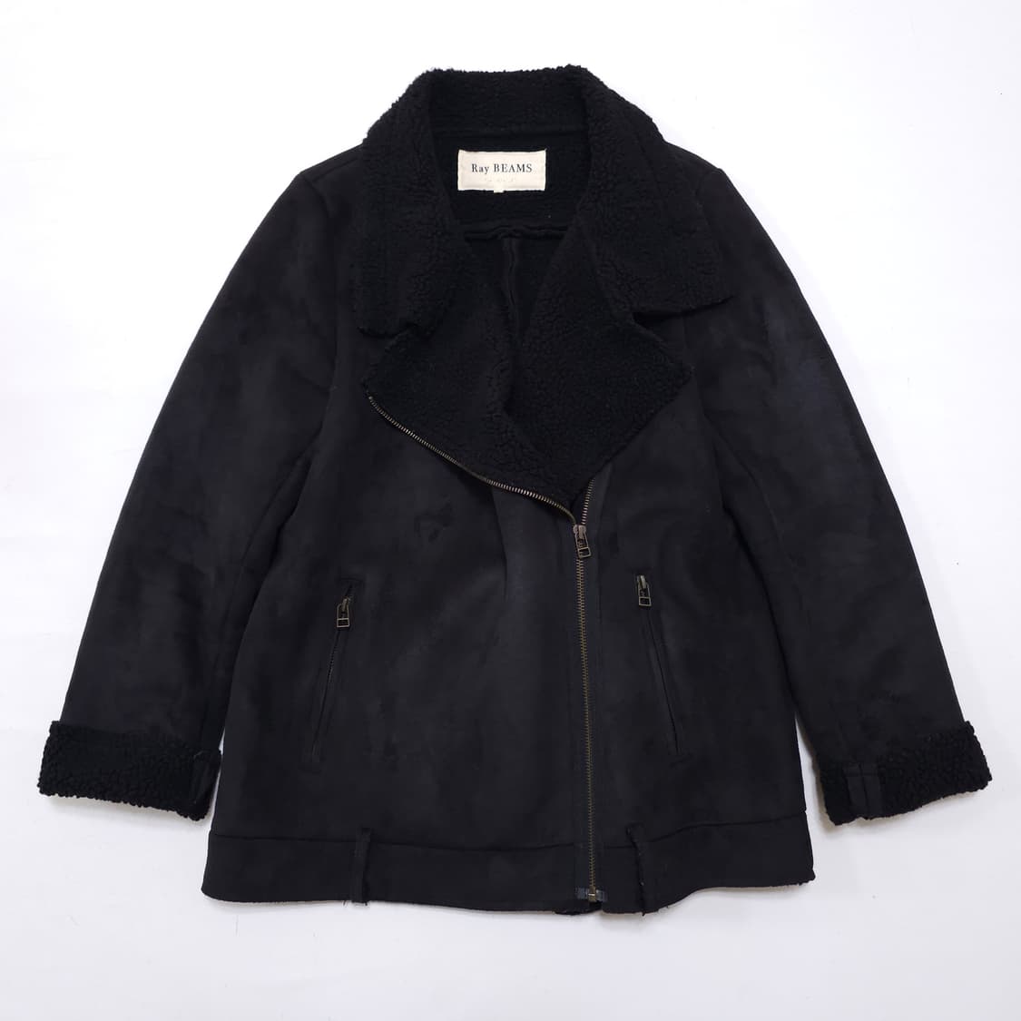 Ray beams  스웨이드 무스탕 상품이미지1