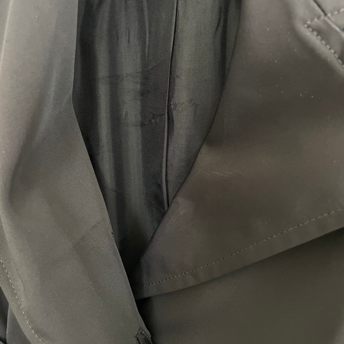 REISS 리스 여성S 벨티드 블랙 트렌치 코트 상품이미지7