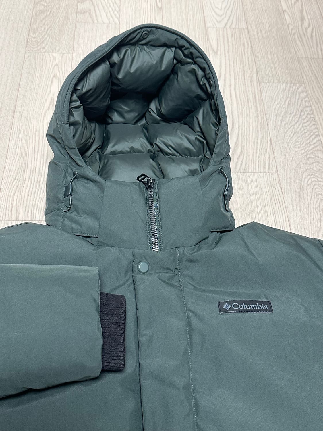 콜롬비아 올리브 패딩 L 상품이미지5