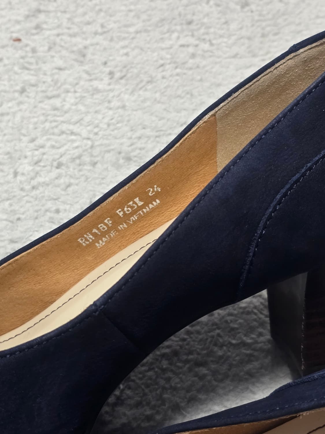 리갈 테슬 헤리티지 스웨이드 구두 네이비 240 상품이미지5
