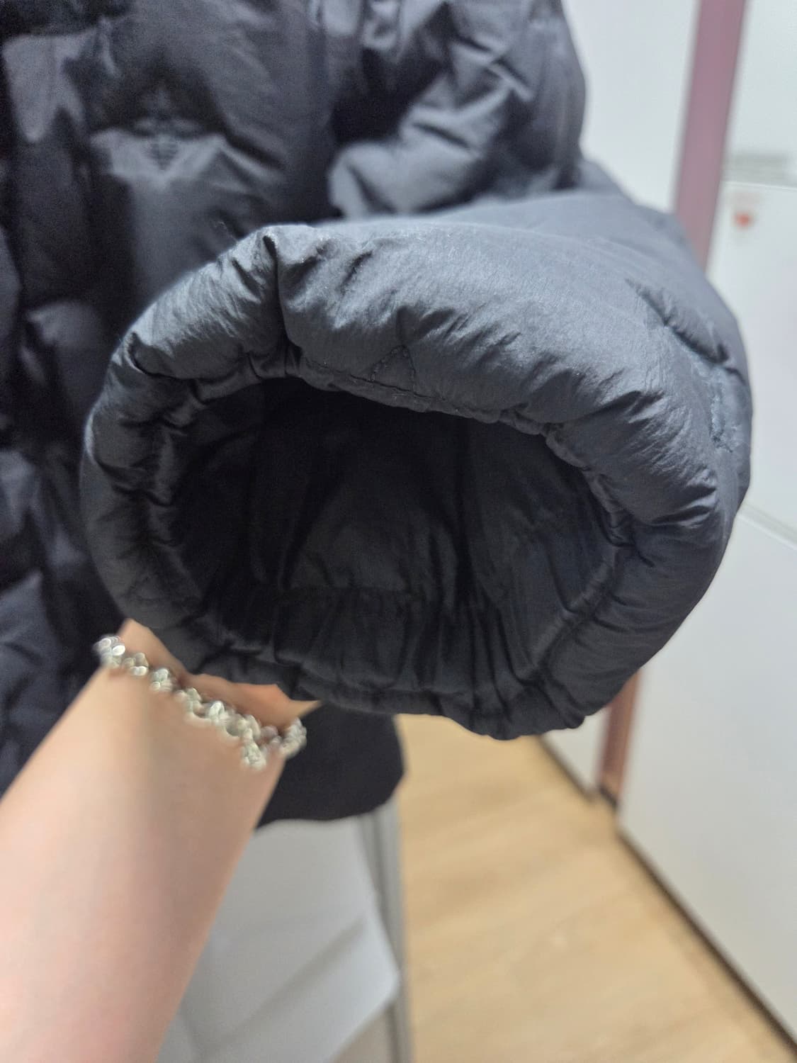 루이비통 모노그램 퀄팅 패딩 정품 상품이미지8