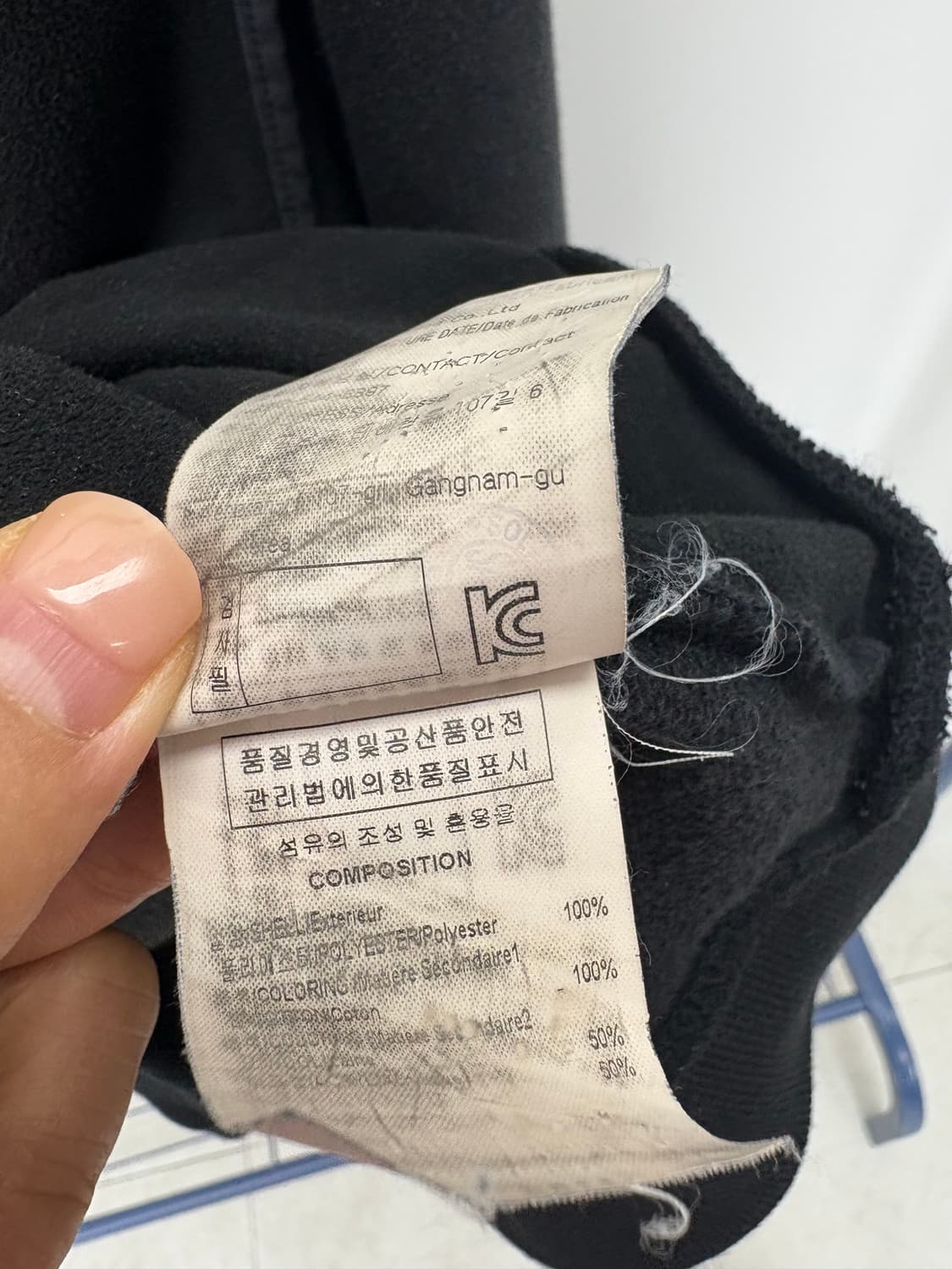 [M]우영미 니트 맨투맨 블랙CK9766 상품이미지7