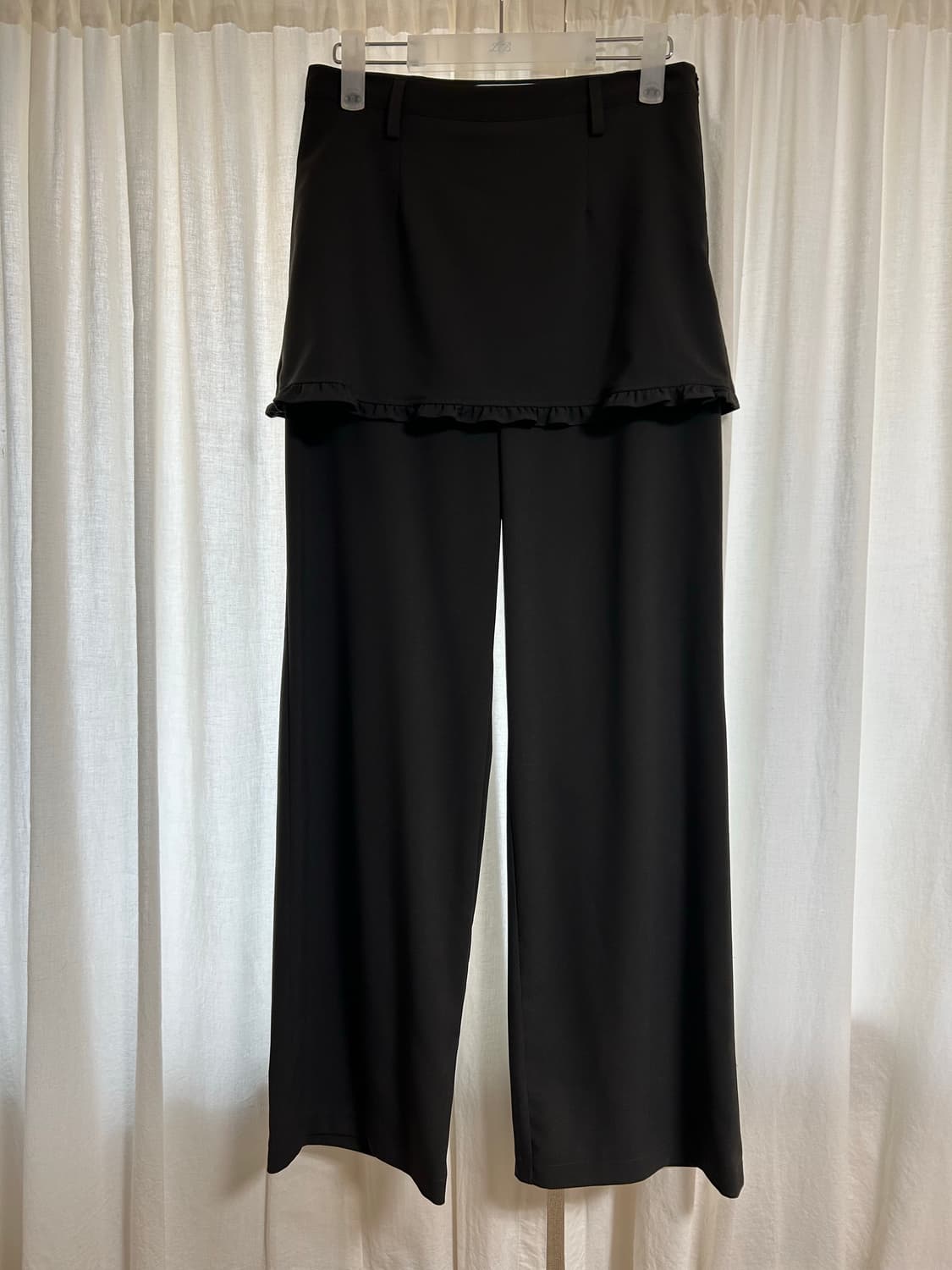 바이무드 오브 스커트 슬랙스 / 차콜브라운 M 상품이미지4