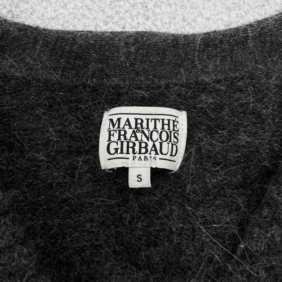 마리떼프랑소와저버 알파카 가디건 그레이 상품이미지5