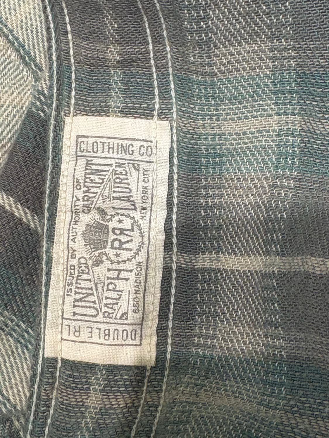 더블알엘 플래드 웨스턴 셔츠L 상품이미지5