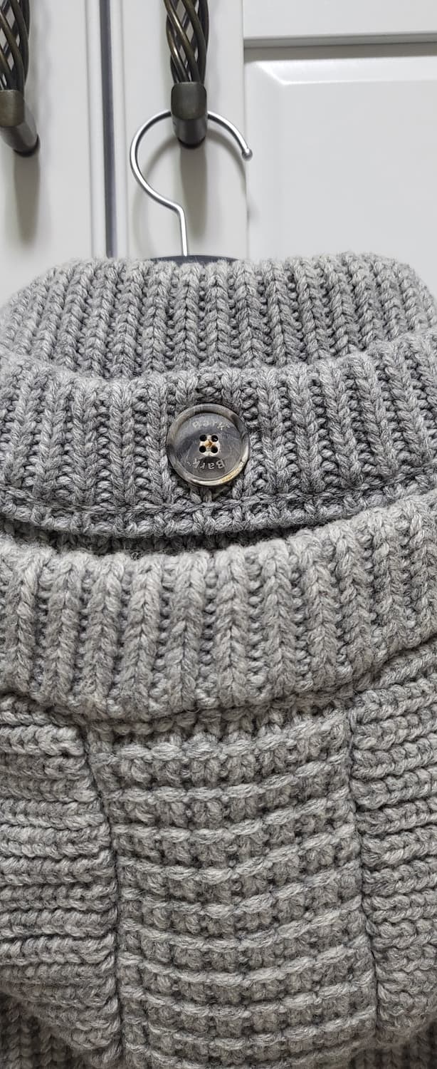 Bark 니트 더플 코트 상품이미지7