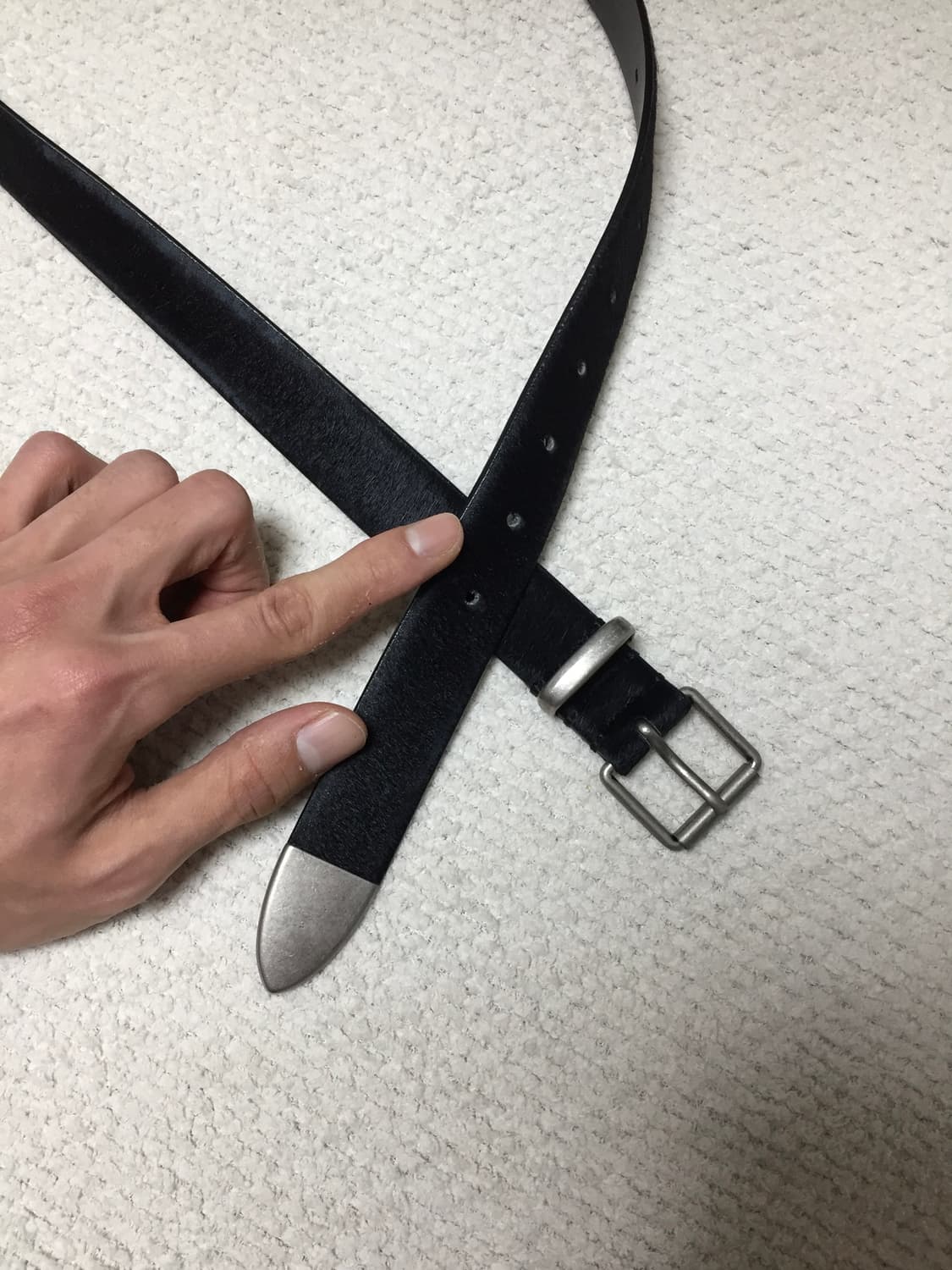 송치 레더 웨스턴 벨트 상품이미지3