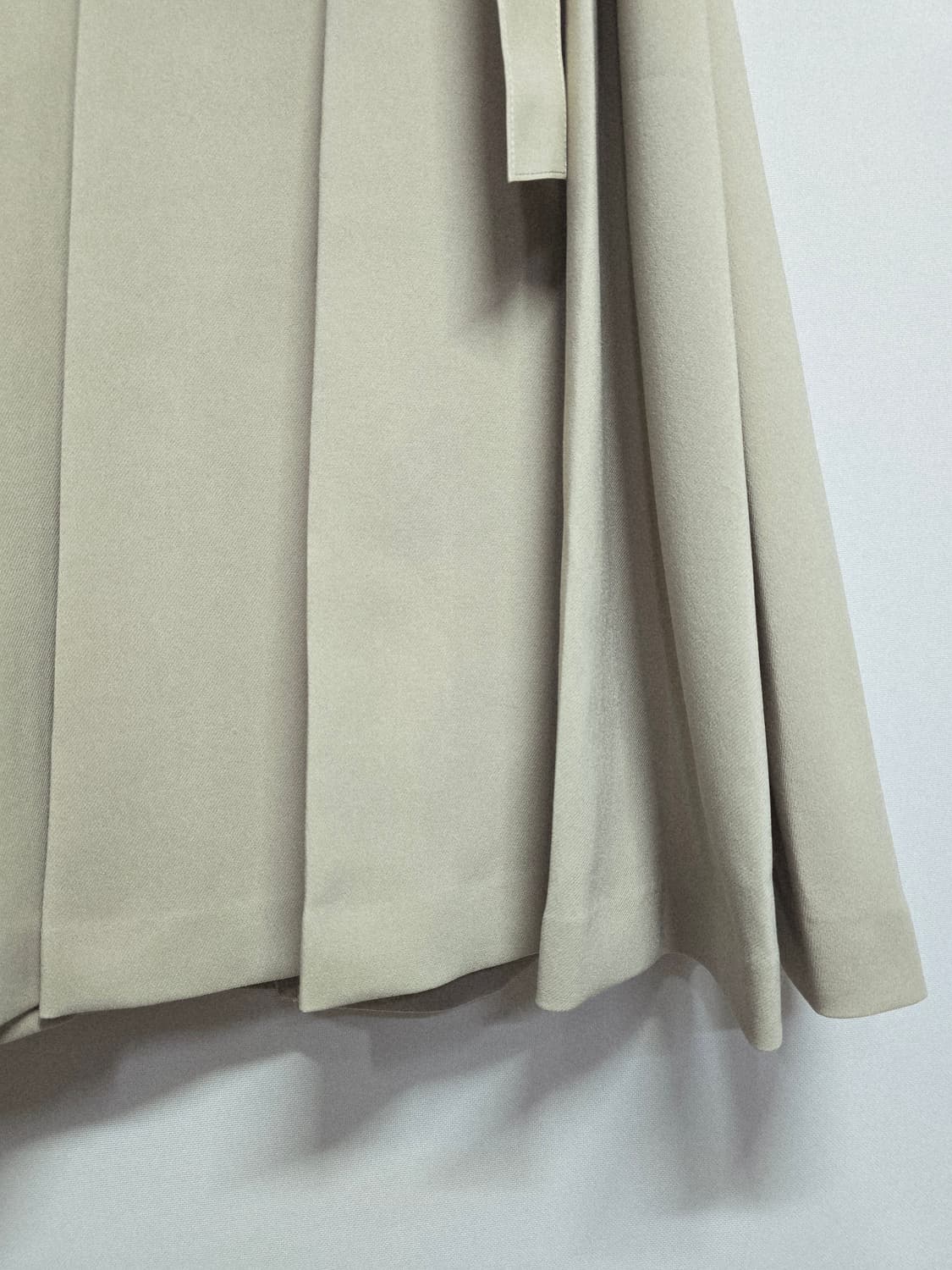 시슬리  플리츠 벨트 스커트 상품이미지3