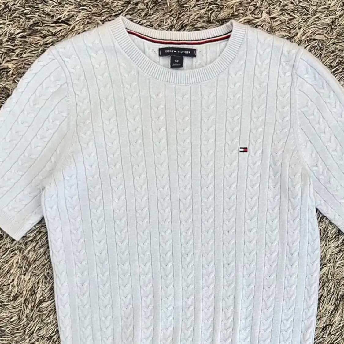 타미힐피거 여성 꽈배기 니트 (S/P) 상품이미지2