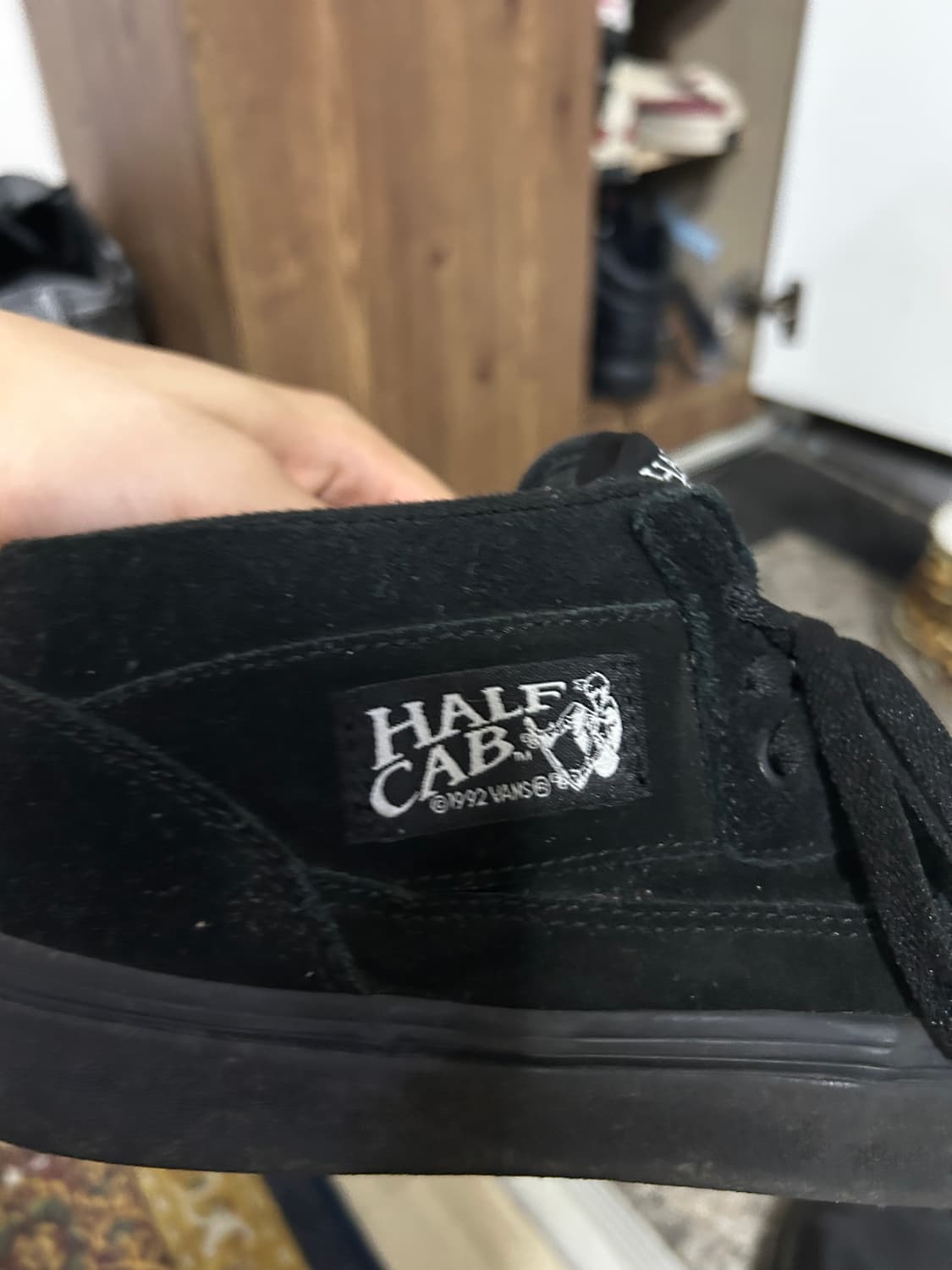 반스 하프캡 올블랙 280 상품이미지4