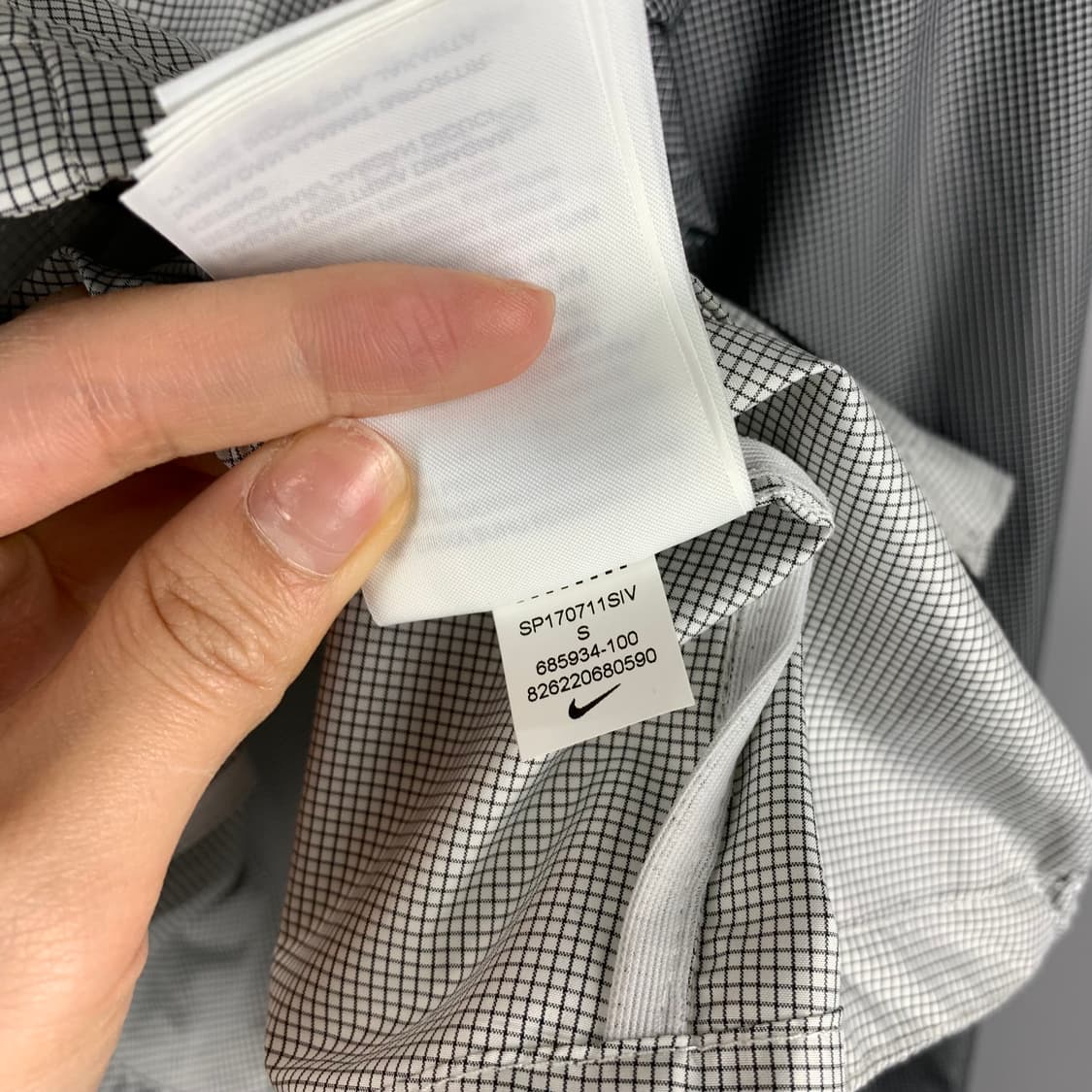 나이키 러닝 배색 바람막이 자켓 상품이미지5