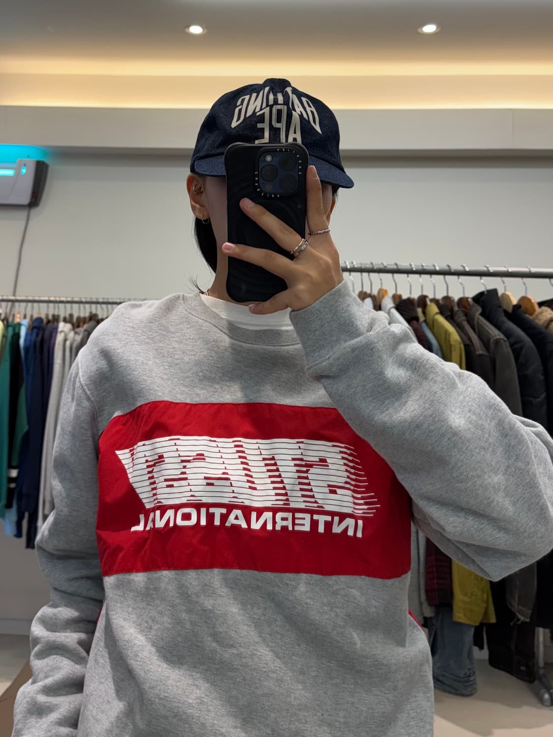 스투시 백 포켓 맨투맨 상품이미지7