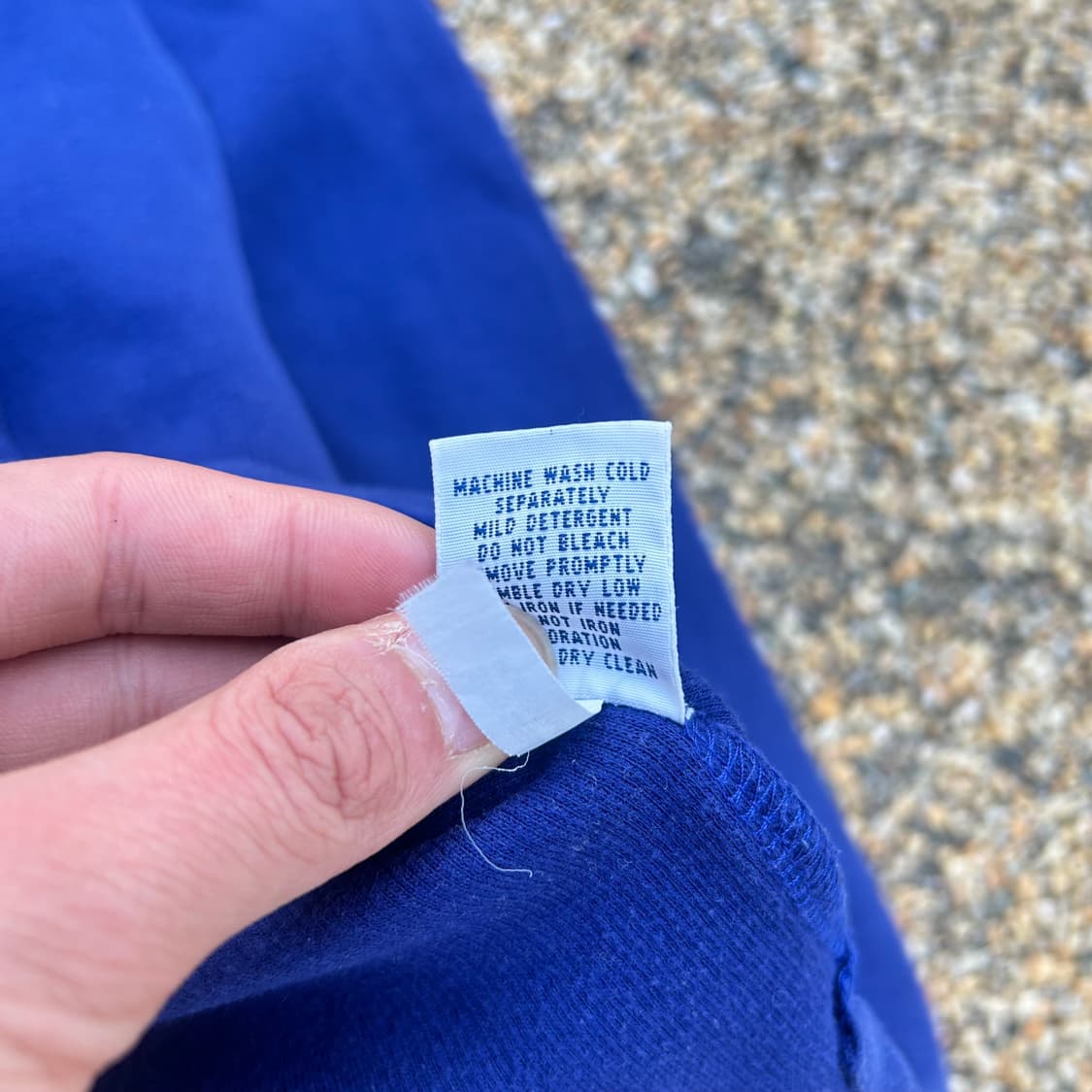 폴로 랄프로렌 블루 하프집업 니트 상품이미지6