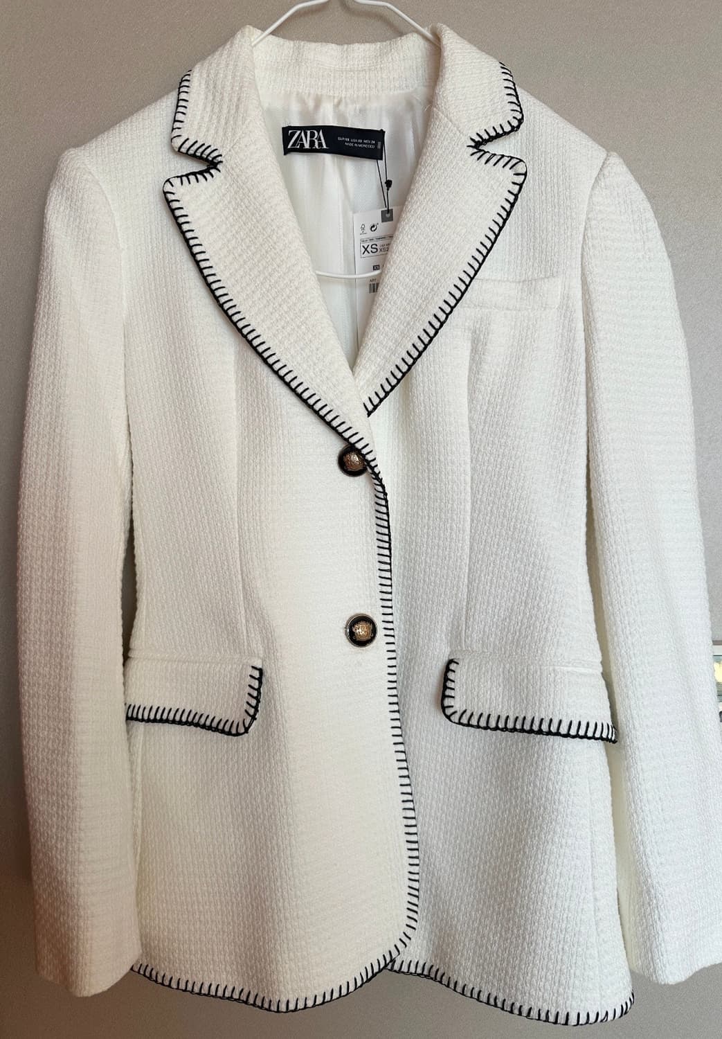 자라 트위드자켓 XS 상품이미지2