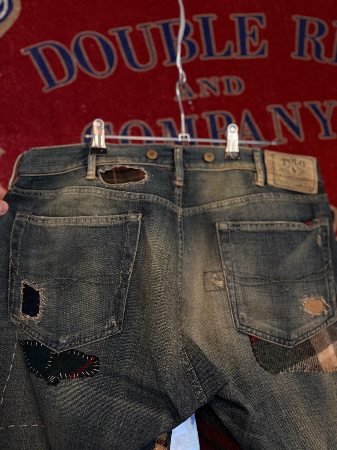 Polo Ralph Lauren 패치워크 데님 (38x32) 상품이미지7