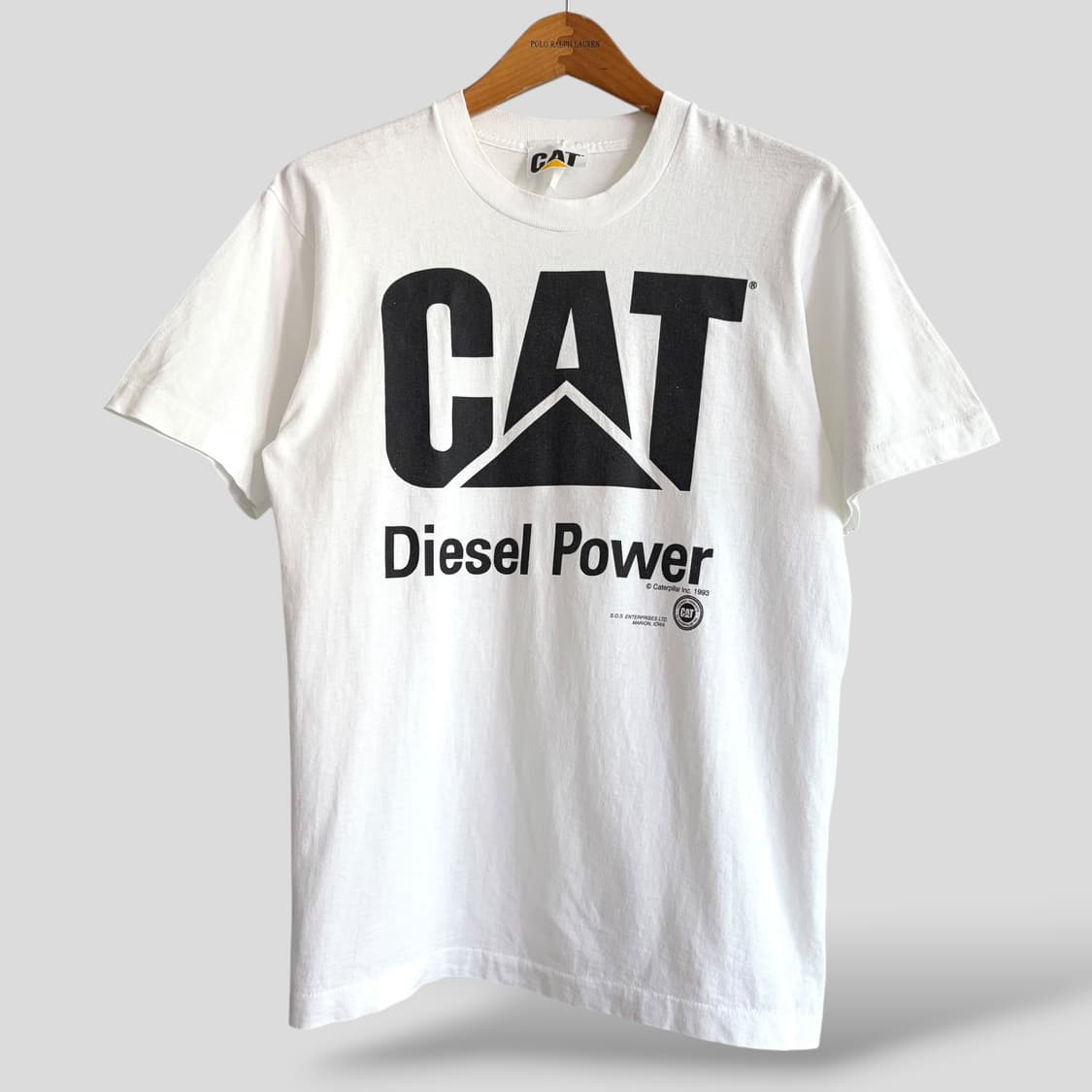 (M)90s CAT 디젤파워 반팔티셔츠 상품이미지1