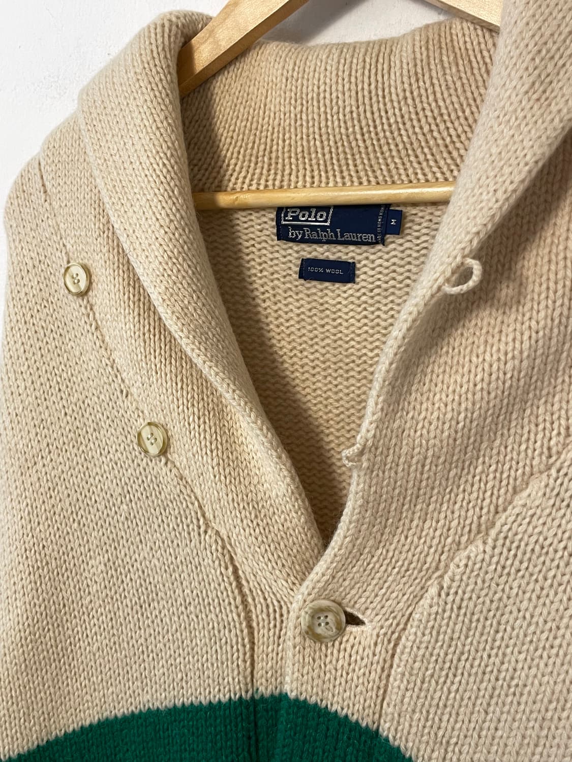 폴로 숄카라 가디건  상품이미지7