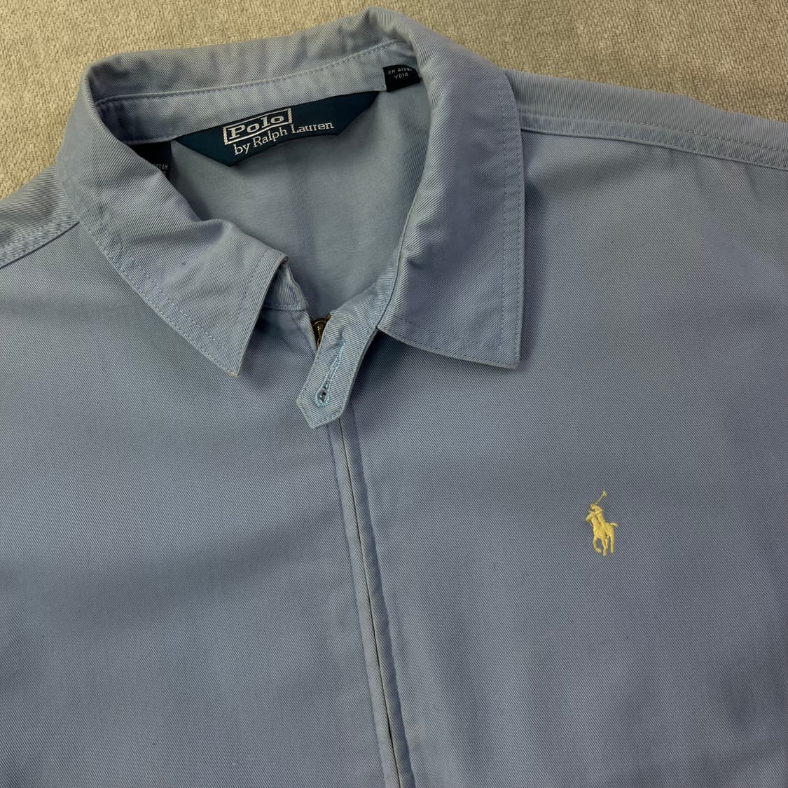 100 폴로랄프로렌 스카이블루 바라쿠타 블루종 자켓 상품이미지2