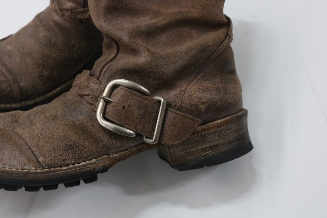 훕데두 그런지 레더 부츠 상품이미지5