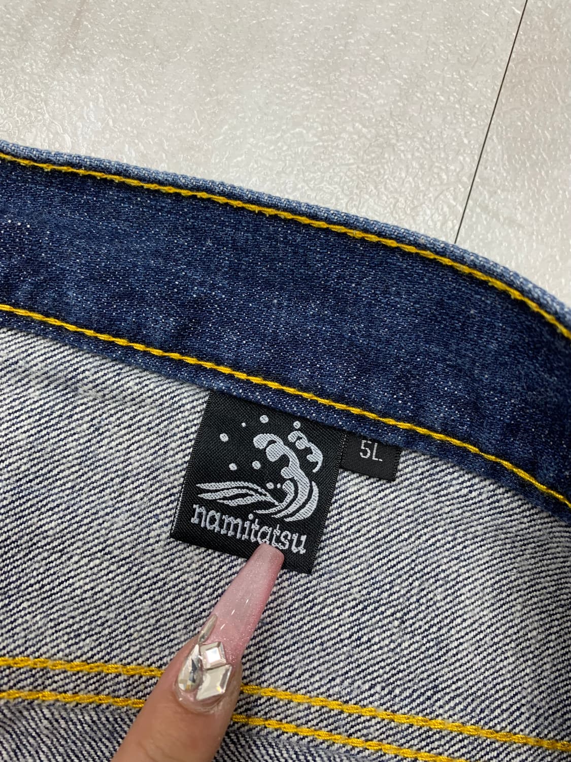 오리엔탈 디테일 데님 팬츠 #170 상품이미지3