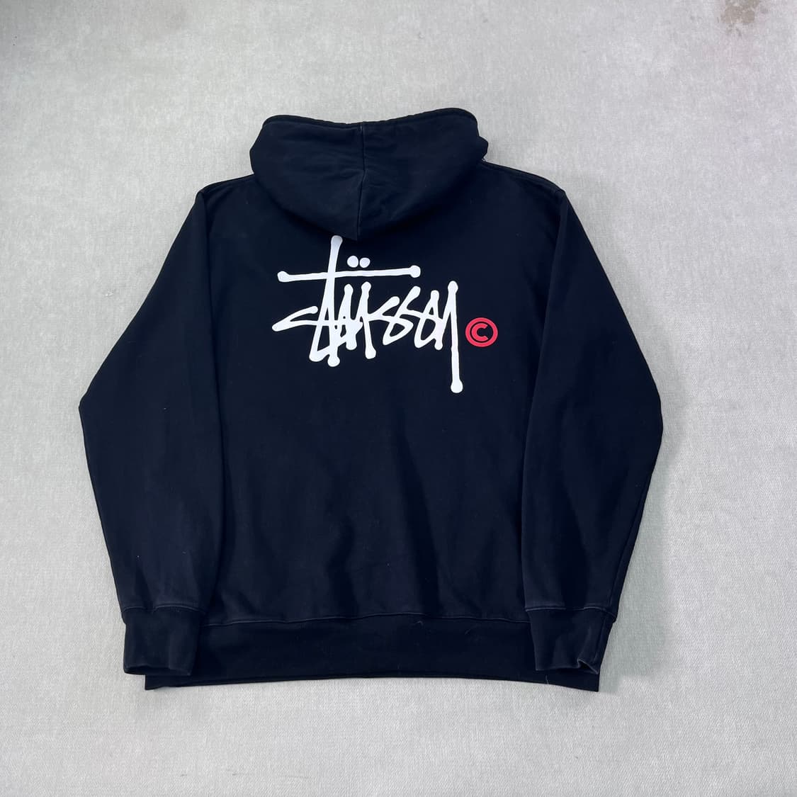 100 스투시 스탁 베이직 후드티 상품이미지1