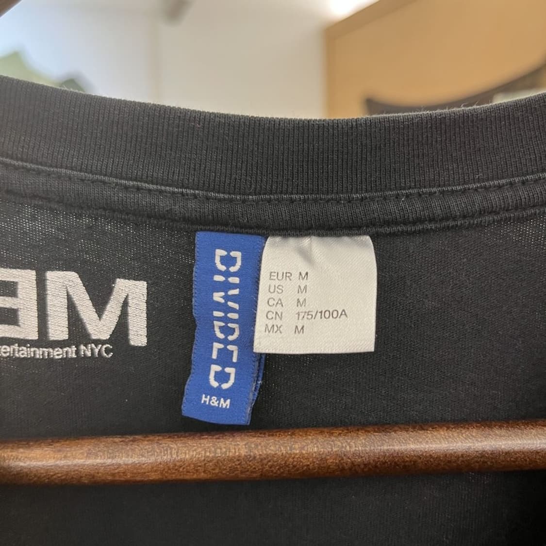 H&M 올드스쿨 스트릿 펑크 에미넴 프린팅 반팔티 M C10911 상품이미지5