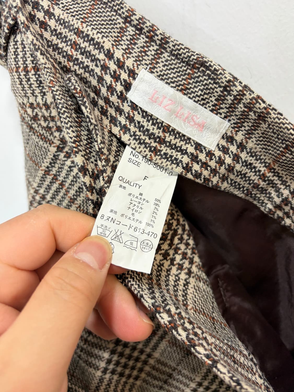 LIZ LISA 리즈리사 초코브라운 숏팬츠 반바지 상품이미지4