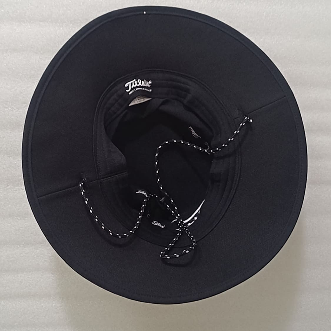 정품 타이틀리스트 골프 여성 버킷햇 벙거지 모자 봄 가을 블랙 사랑봉봉 상품이미지3