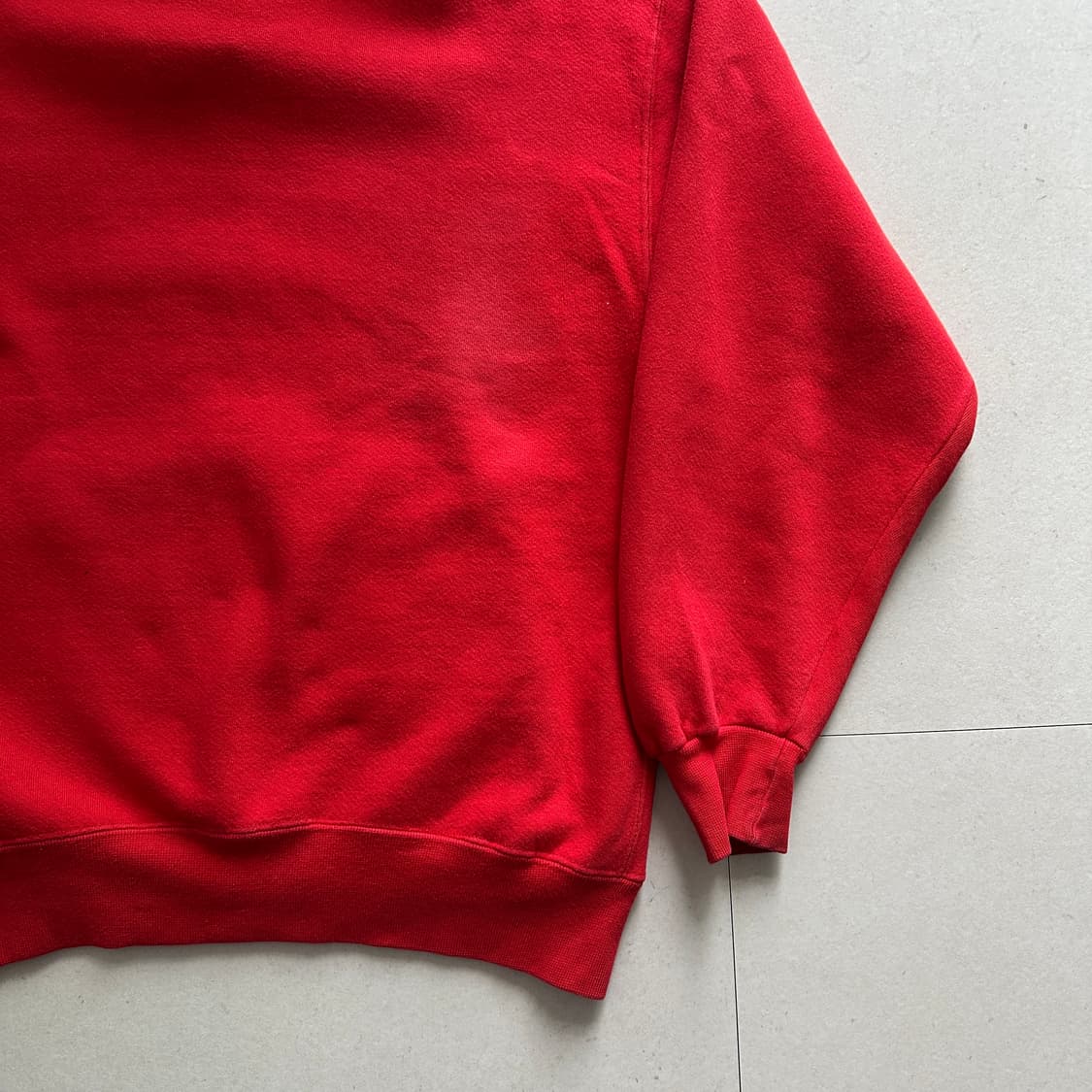 90s 러셀 하이코튼 헨리넥 후드티 XL MADE IN USA 상품이미지8