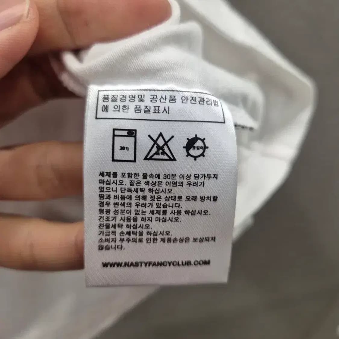 팬시클럽 밴드 프린팅 반팔티 상품이미지5