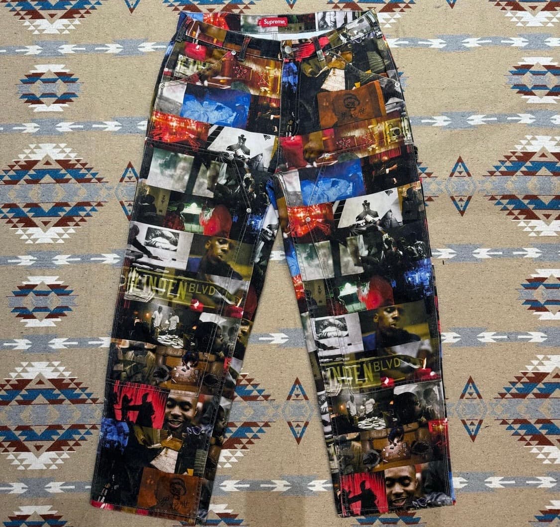 슈프림 Nas & DMX 컬리지 더블니 페인터 팬츠(32) 상품이미지2