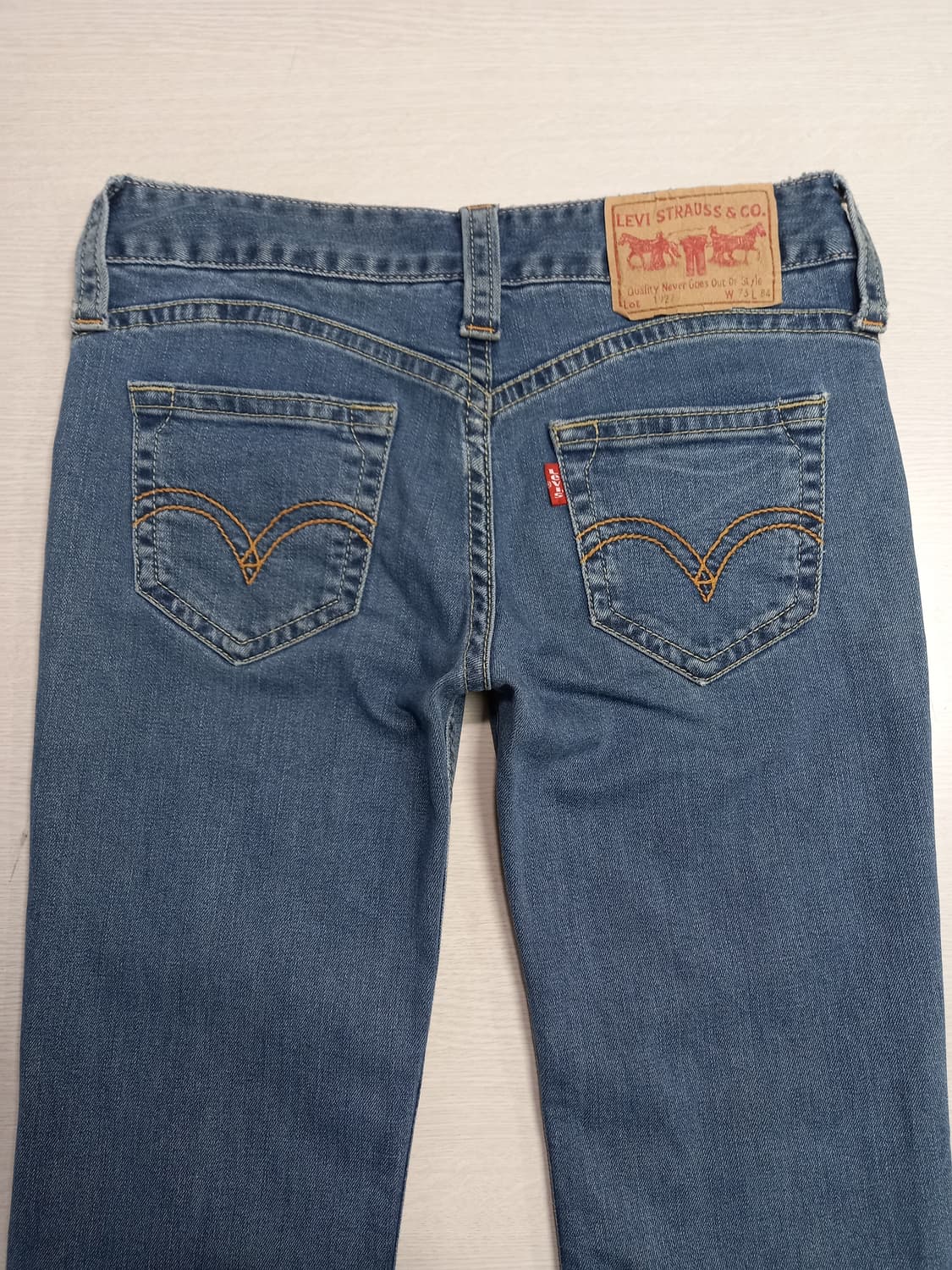 29 90's 리바이스1927 Kor 골반 워싱 스판 부츠컷 29-573 상품이미지4