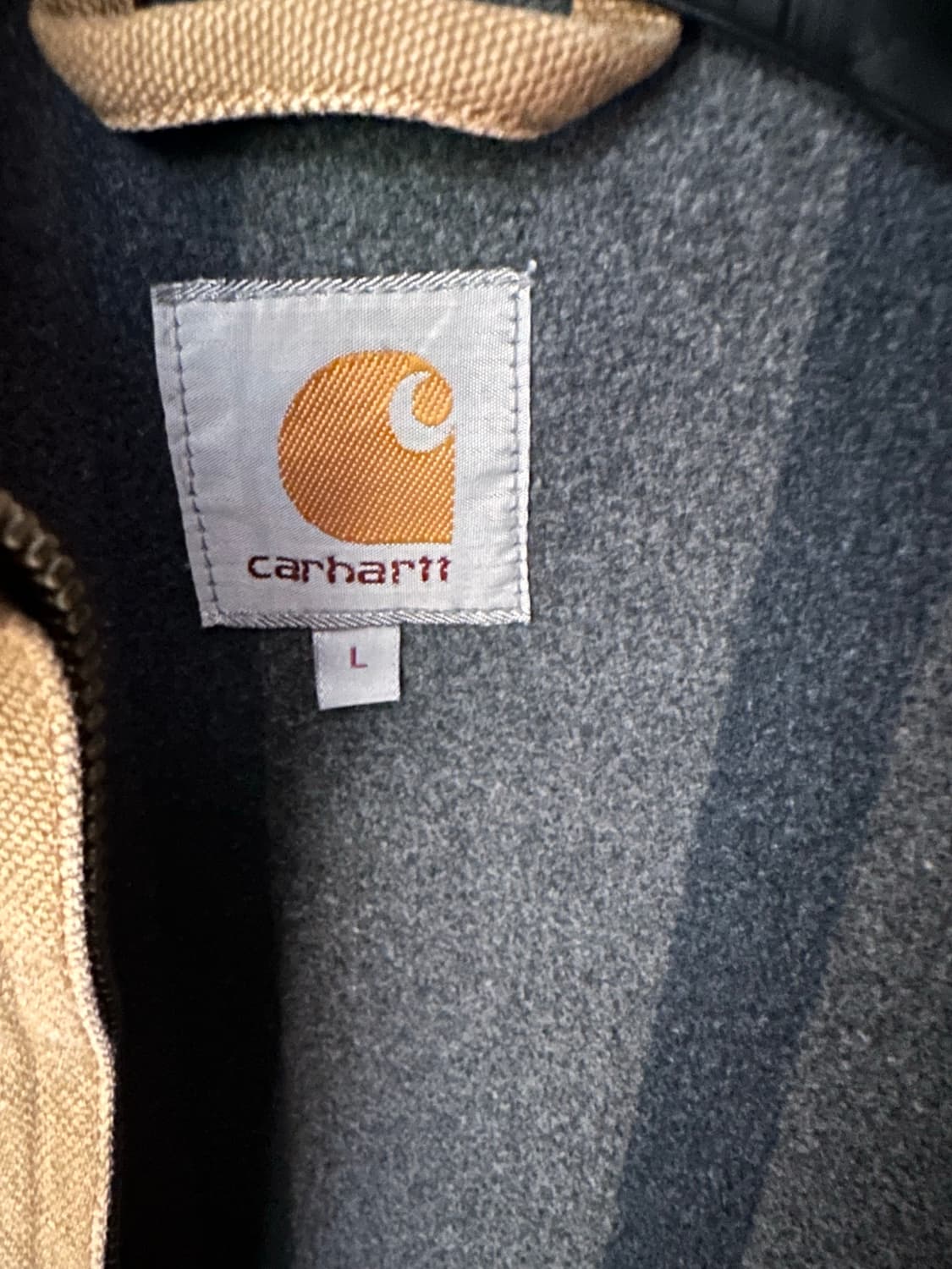 칼하트 디트로이트 자켓 브라운 L 상품이미지2