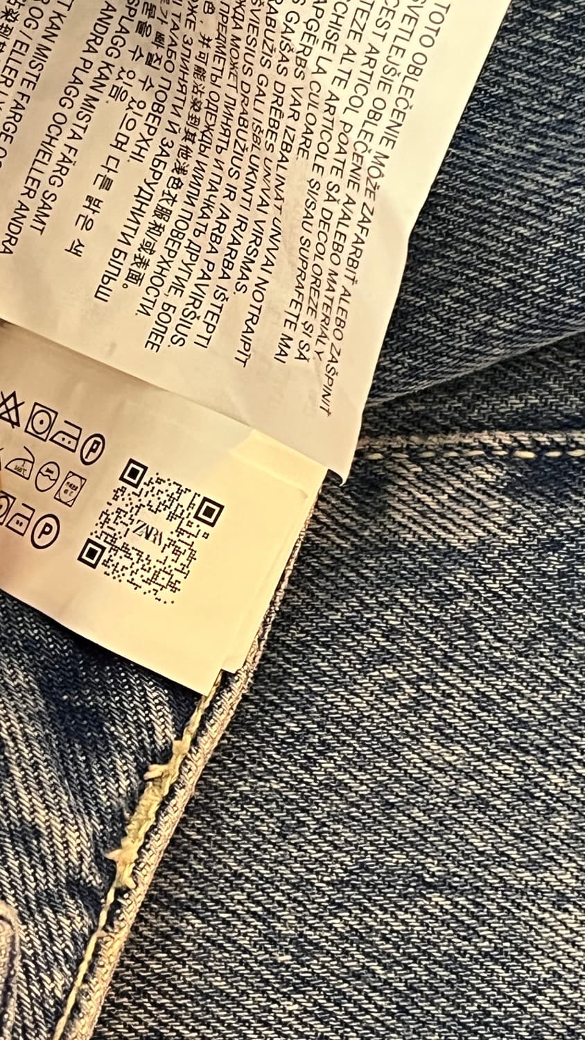 ZARA 청바지 상품이미지3