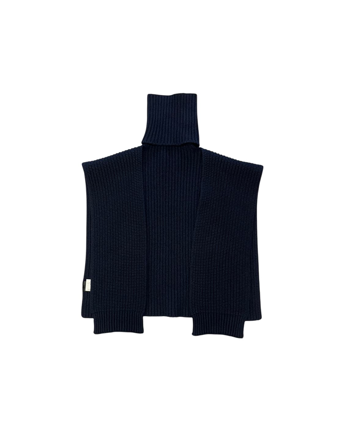 라프 시몬스 화이트 버튼 니트 케이프 상품이미지5